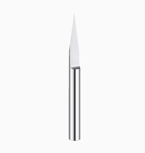 Tungsten Carbide Single Blade Flat Bottom Milling Cutter 0.2mm