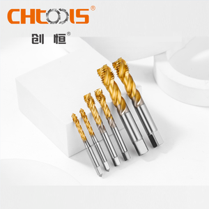 HSS-E Cobalt Thread Tap JIS TIN Coated Spiral Groove Machine Taps