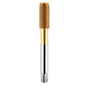 TiN Yellow Color Surface Coating Hsse Roll Machine Tap Form Taps