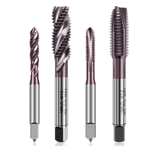 Nano-Purple Coated Cobalt HSSE-M42 Tap M2-M18 Spiral Tip Machine Tap