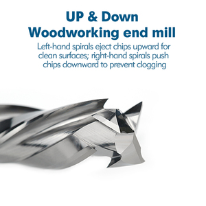 BFL Carbide Cutter Up & Down Compression Router Bit