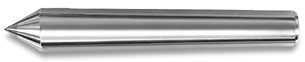 Carbide tipped lathe center